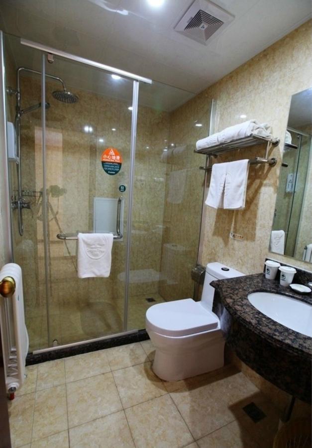 Greentree Inn Beijing Tongzhou Guoyuan Xinhualian Express Hotel Bagian luar foto
