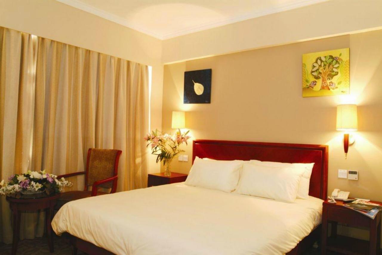 Greentree Inn Beijing Tongzhou Guoyuan Xinhualian Express Hotel Bagian luar foto